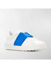 Untitled Low Top Sneakers White Blue - VALENTINO - BALAAN 4