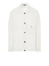 Lamy Button Pocket Long Sleeve Shirt White - STONE ISLAND - BALAAN 2