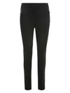 Grenoble Slim Fit Pants Black - MONCLER - BALAAN 2