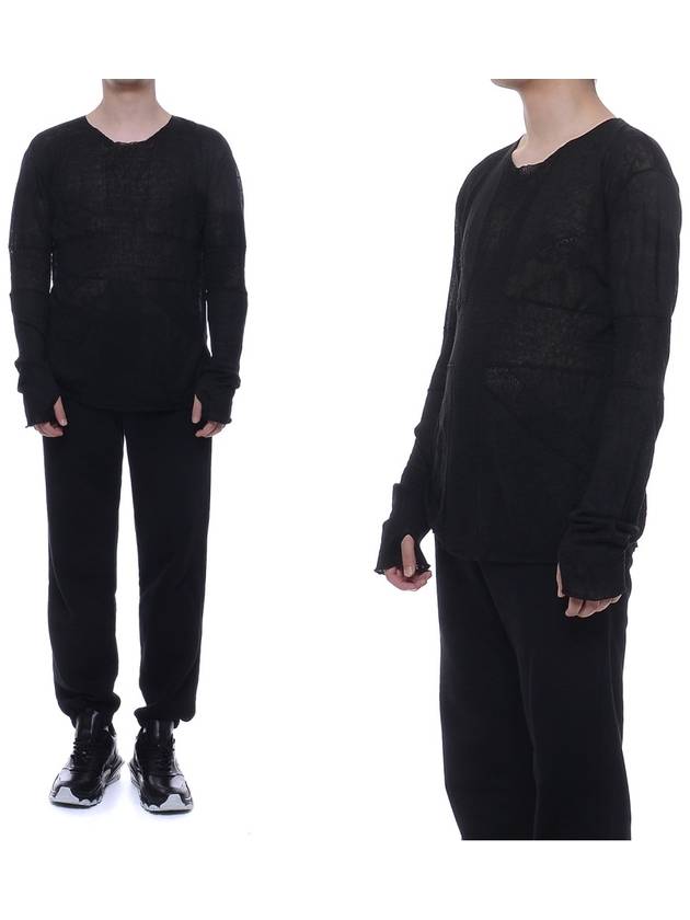 Men's longsleeved knit S6HM669D385U_176 - BALMAIN - BALAAN 1