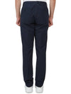 Men's Cotton Blend Straight Pants Navy - DRUMOHR - BALAAN 5