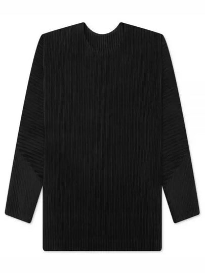 MC January Long Sleeve T-Shirt Black - ISSEY MIYAKE - BALAAN 2