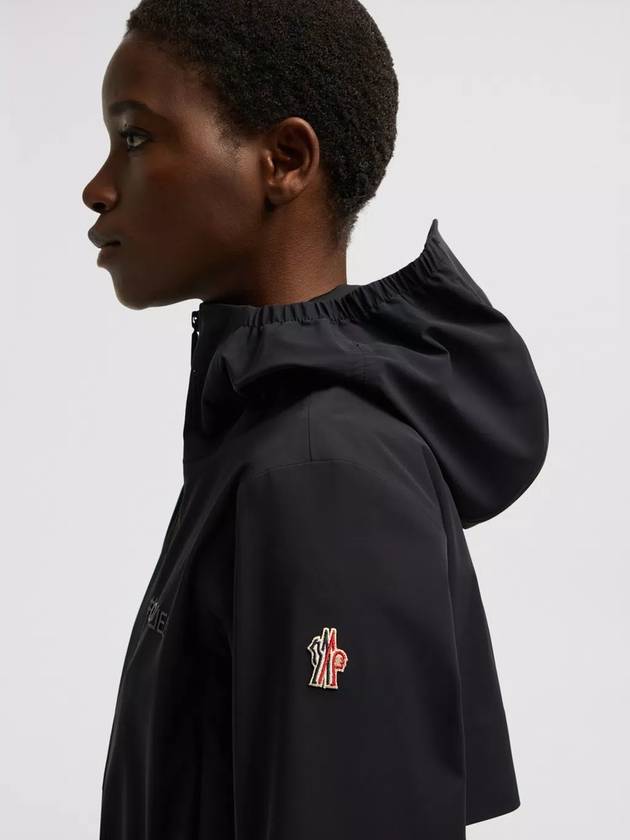 Grenoble Fex hooded zip up black - MONCLER - BALAAN 5