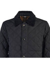 Long Sleeved Quilted Jacket Black - BURBERRY - BALAAN 5