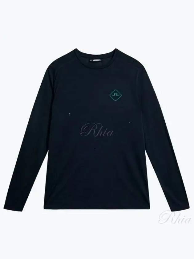 Shaun Wool Long Sleeve Tee AMJT09276 6855 Men's Shaun Wool Long Sleeve Tee - J.LINDEBERG - BALAAN 2