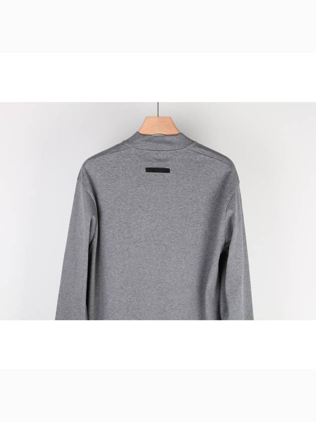 X ZEGHA Mock Neck Long Sleeve Gray FZTS01 K95 - FEAR OF GOD - BALAAN 8