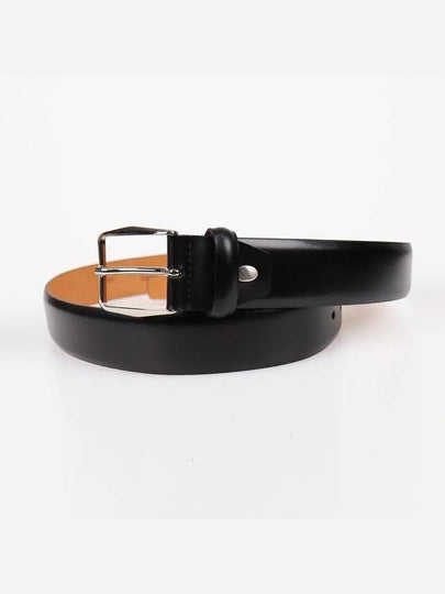 IKALOOK ITALY Simple Leather Black Suit Belt BE106 - IKALOOOK - BALAAN 2