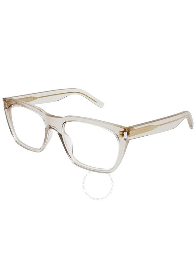 Saint Laurent Demo Square Men's Eyeglasses SL 598 OPT 004 56 - SAINT LAURENT - BALAAN 1