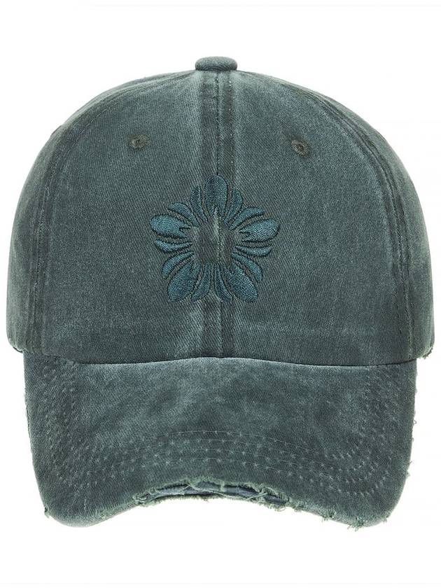 Mugung Embroidered Pigment Ball Cap Khaki - ULKIN - BALAAN 2