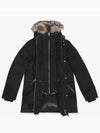 Edward Natural Fur Hooded Down Parka Black - MACKAGE - BALAAN 4