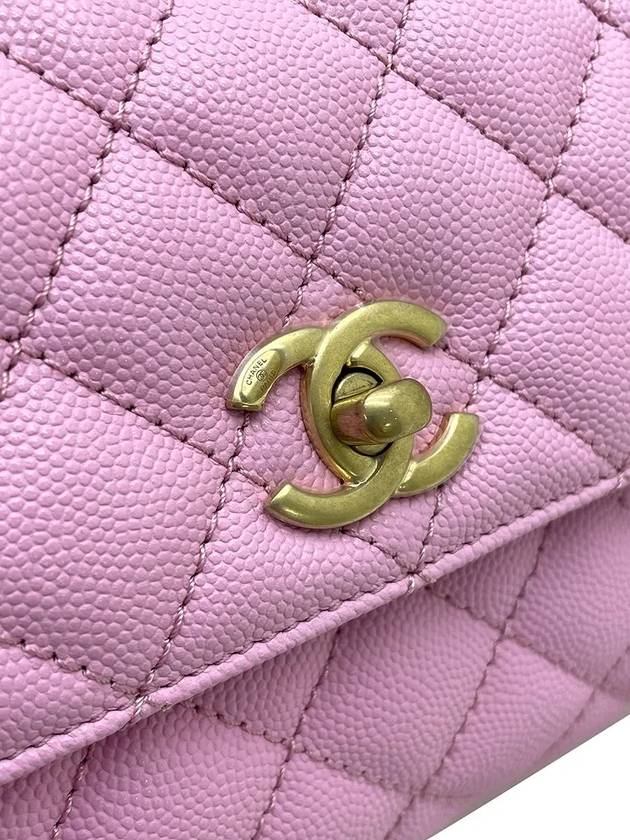 23 season chain coco handle small pink - CHANEL - BALAAN 5