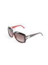 Women s Sunglasses Square Black Red 1O5HA - DIOR - BALAAN 4