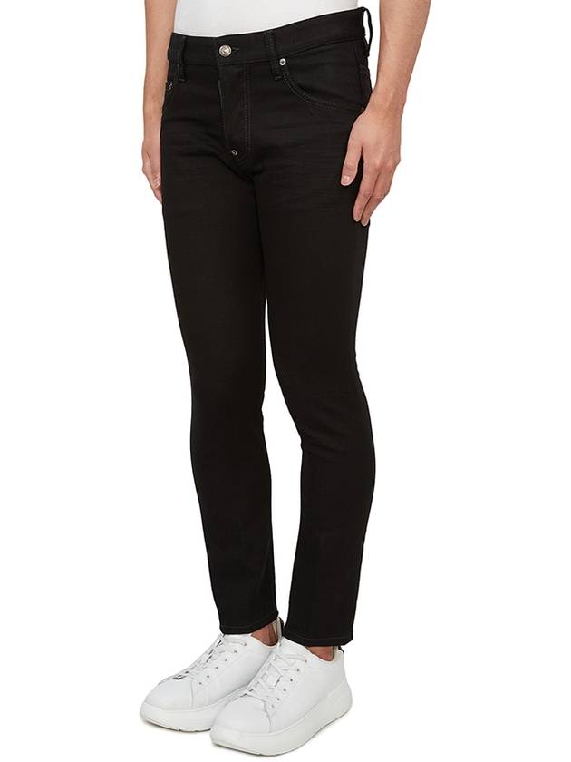 Skater Slim Cut Jeans Black - DSQUARED2 - BALAAN 3