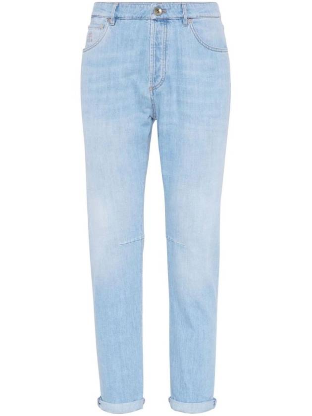 Mid-Rise Tapered Jeans M0Z37X1290C1469 - BRUNELLO CUCINELLI - BALAAN 1