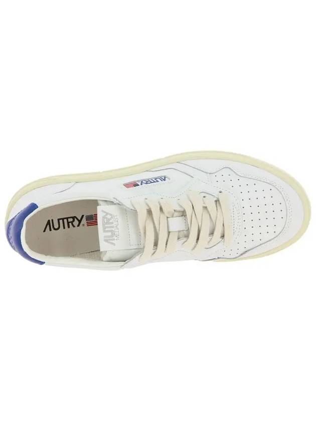 Men's Medalist Leather Low Top Sneakers White - AUTRY - BALAAN 5