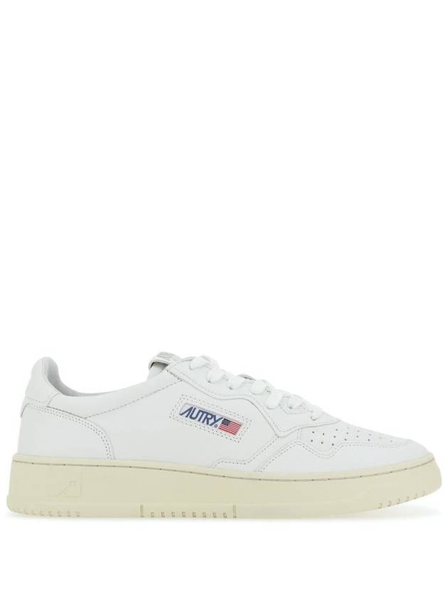 Medalist Goatskin Low Top Sneakers White - AUTRY - BALAAN 2