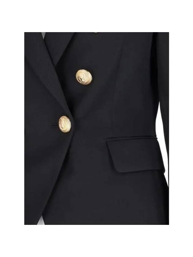 Gold Button Wool Double Jacket CF1SG008WB08 0PA - BALMAIN - BALAAN 5