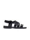 Noumea Sandals Black - PARABOOT - BALAAN 1