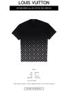 Men's Monogram Gradient Short Sleeve T-Shirt Black - LOUIS VUITTON - BALAAN 3