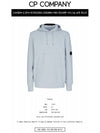 Men's Lens Wappen Fleece Hoodie Grey - CP COMPANY - BALAAN 3