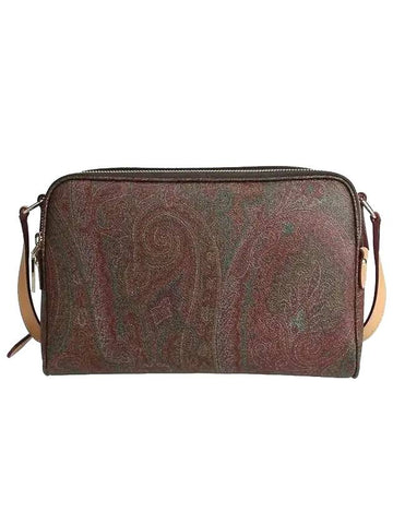 Paisley Cross Bag Brown - ETRO - BALAAN 1