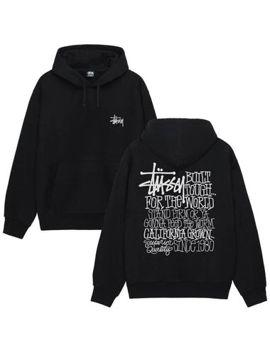 Hoodie California Grown Black - STUSSY - BALAAN 1