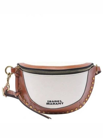 Skano Belt Bag Ivory Brown - ISABEL MARANT - BALAAN 2