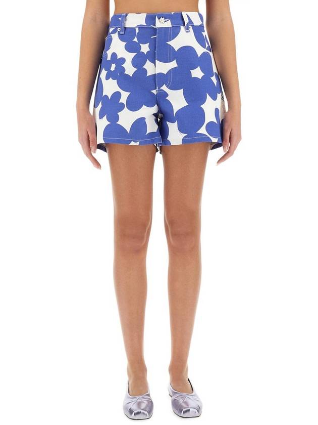 Marni Cotton Shorts - MARNI - BALAAN 1