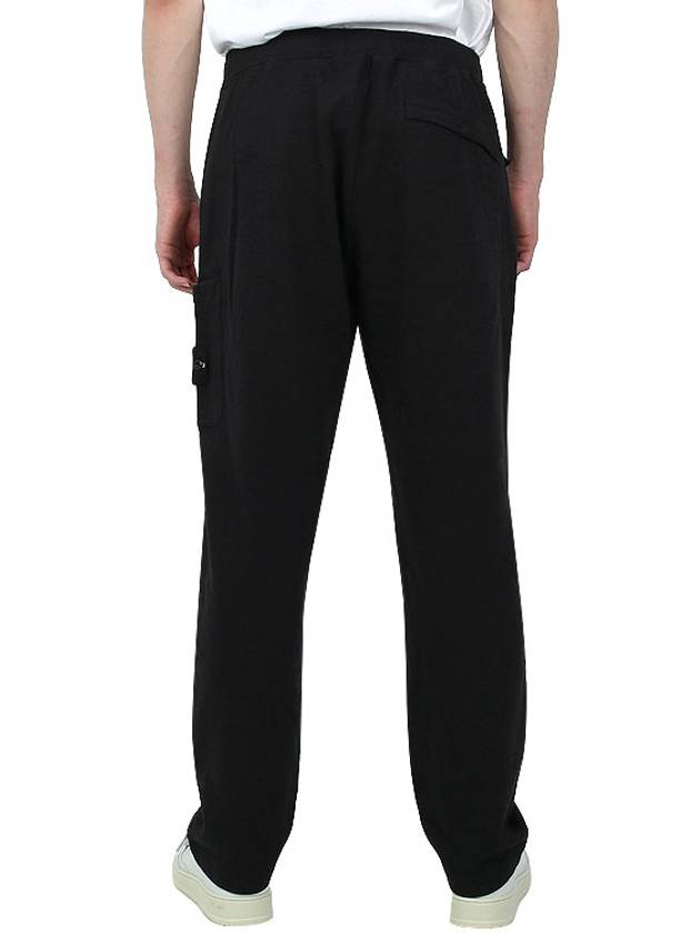 Old Treatment Cargo Track Pants Black - STONE ISLAND - BALAAN 5