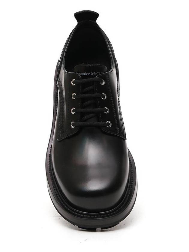 Lace Up Chunky Sole Derby Black - ALEXANDER MCQUEEN - BALAAN 3