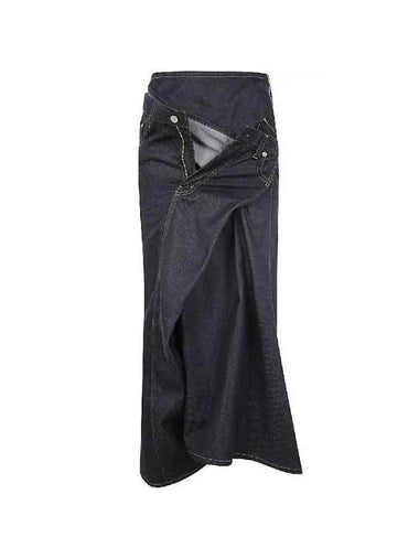 Women s Skirt Comme des Gar ons Denim JM S101 S24 1 - JUNYA WATANABE - BALAAN 1