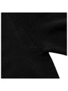 Merino wool black neck knitwear black 999 11CMKN123A 005292A - CP COMPANY - BALAAN 5