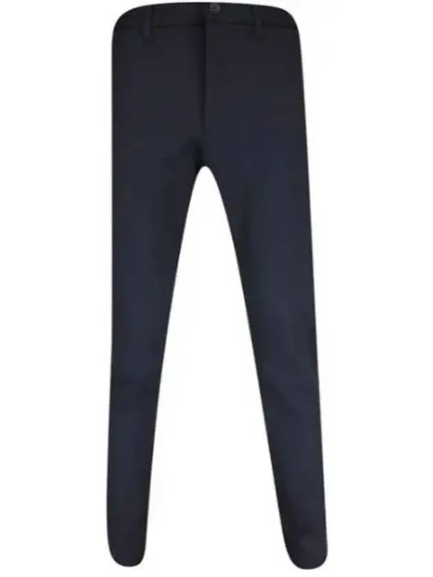 Slim Fit Pants Performance Stretch Jersey Straight Pants Navy - HUGO BOSS - BALAAN 2