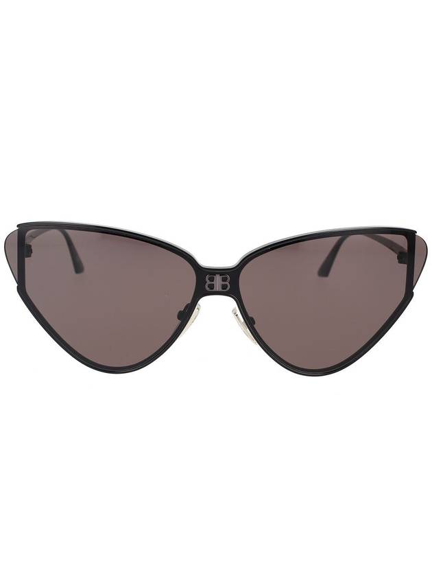 Eyewear BB0191S 001 Shield 20 Sunglasses Black Gray - BALENCIAGA - BALAAN 2