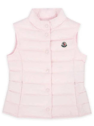 Kids LIANE Padded Vest Light Pink 1A00085 595FE 50B - MONCLER - BALAAN 1