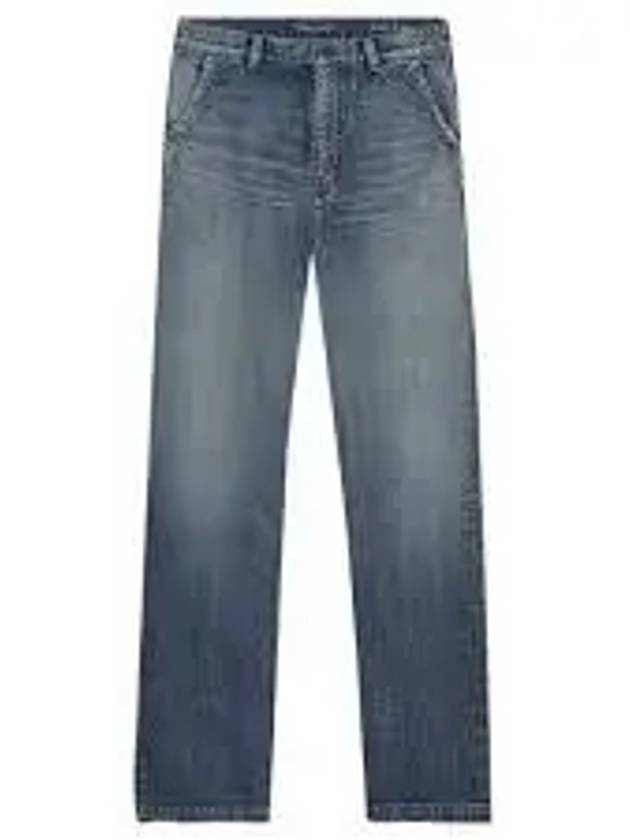 Women's Jane High Waist Straight Jeans Blue - SAINT LAURENT - BALAAN 2