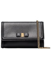 Vara Bow Mini Shoulder Bag Black - SALVATORE FERRAGAMO - BALAAN 3