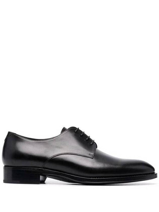 Adrien Leather Derby Black - SAINT LAURENT - BALAAN 2