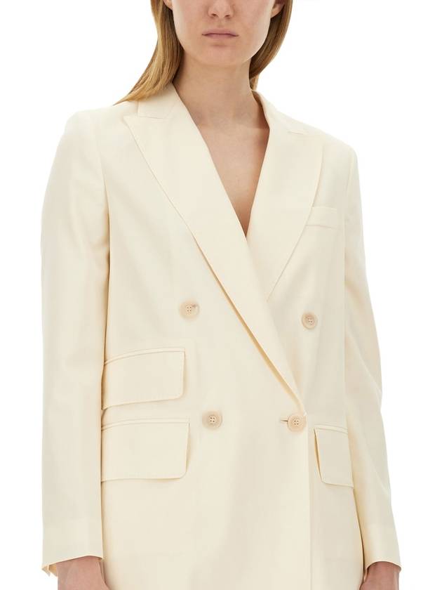 Elegia double breasted jacket vanilla - MAX MARA - BALAAN 5