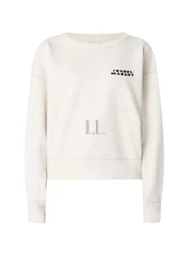 Shard Embroidered Logo Sweatshirt Ecru - ISABEL MARANT - BALAAN 2