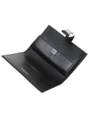 Silver Hardware 4G Leather Card Wallet Black - GIVENCHY - BALAAN 7