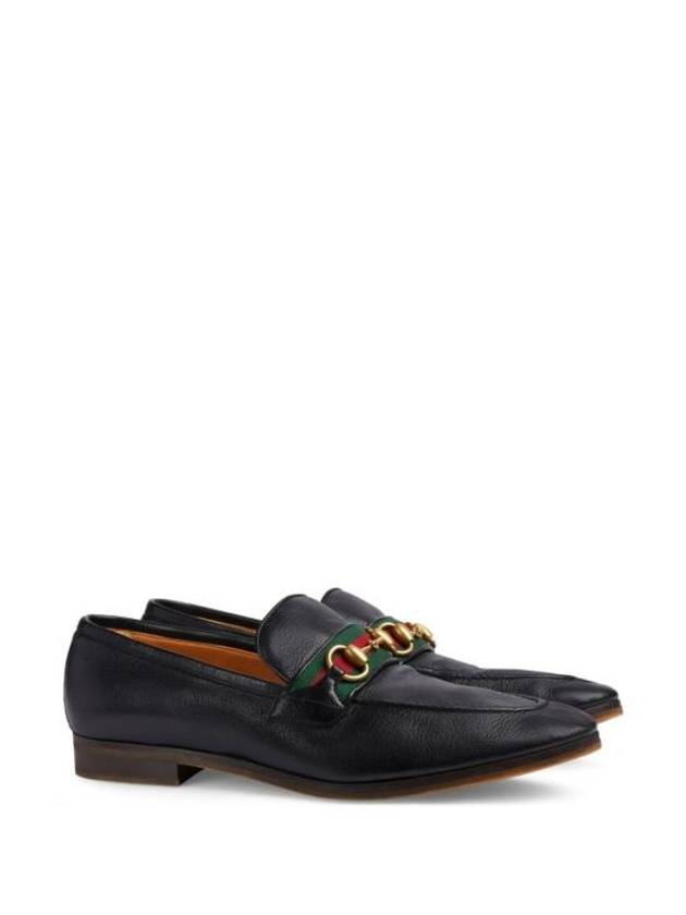 Men's Horsebit Loafers Black - GUCCI - BALAAN 7