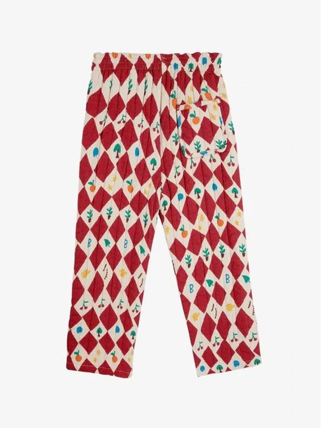 Kids Quilted Pants Bobo Harlequin all over B224AC096 - BOBO CHOSES - BALAAN 2