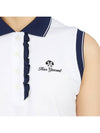 Golf Wear Sleeveless T-Shirt HHW 2A AP53 WHITE - HORN GARMENT - BALAAN 8