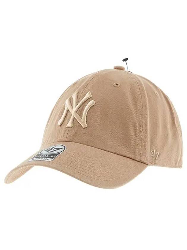 B RGW17GWS KHC NY New York Yankees Big Logo Ball Cap Hat - 47BRAND - BALAAN 1