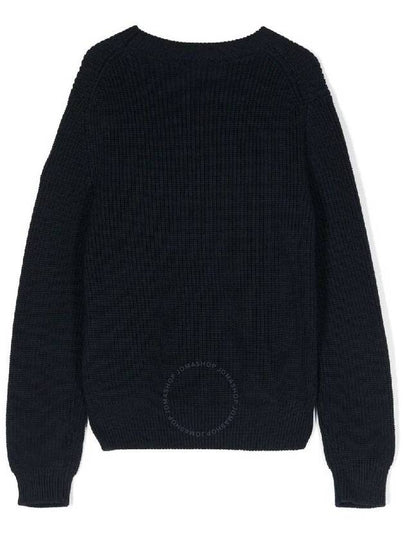 Moncler Boys Embroidered Logo Knitted Sweater, Size 10Y - MONCLER - BALAAN 2