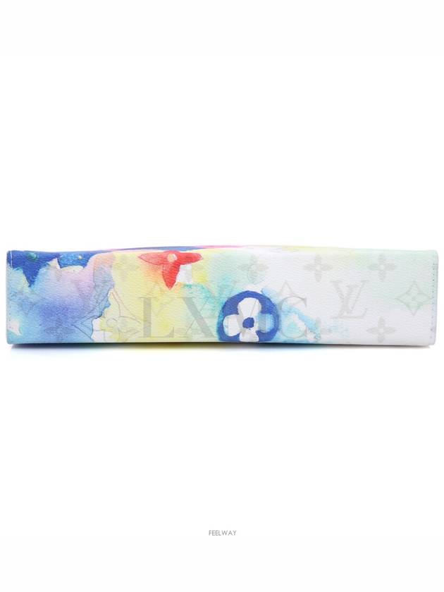 Limited Edition Clutch Monogram Watercolor M80460 Pochette Voyage - LOUIS VUITTON - BALAAN 8