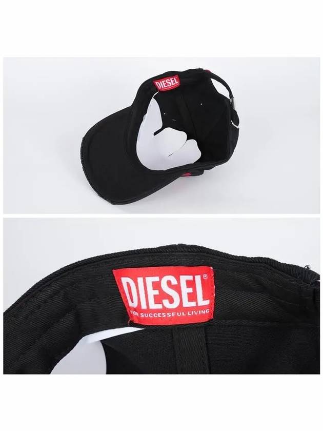 C-Hase Logo Ball Cap Black - DIESEL - BALAAN 7