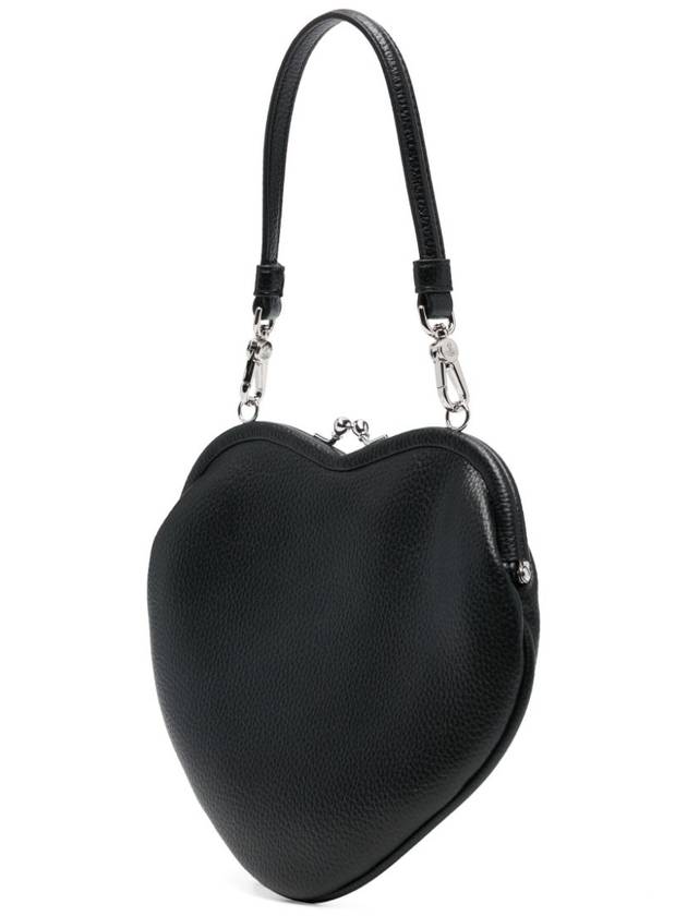 Belle Heart Frame Shoulder Bag Black - VIVIENNE WESTWOOD - BALAAN 4