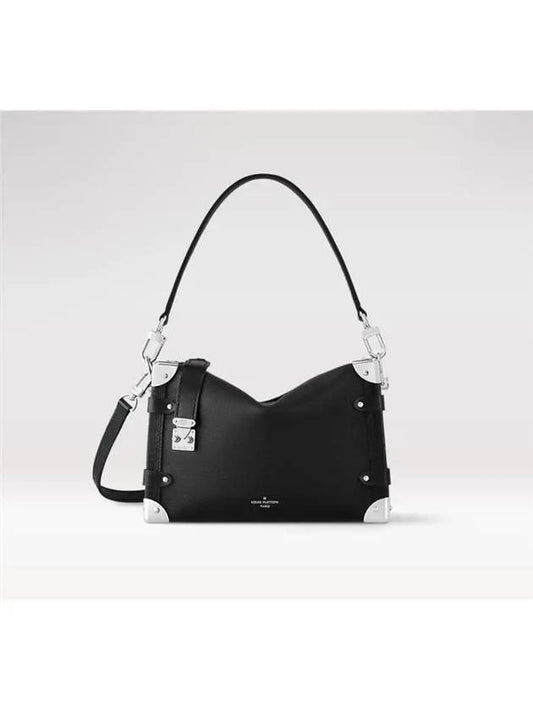 Side Trunk MM Shoulder Bag Black - LOUIS VUITTON - BALAAN 2